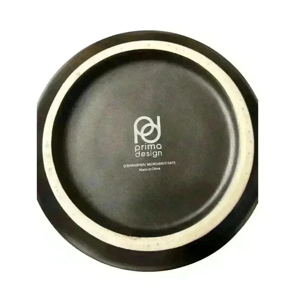 Prima Designs 6" Black Ceramic Utensils Canister Palm Reader Decor - Picture 4 of 4